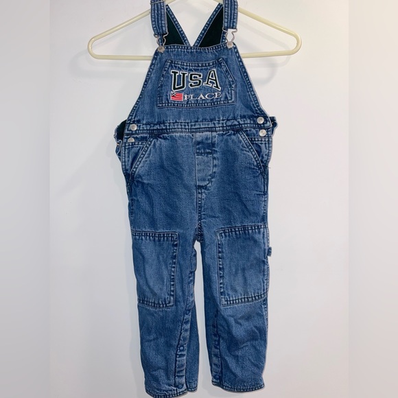 Vintage USA Place Overalls by Children’s Place-Size 36M or 3yr - Picture 1 of 6